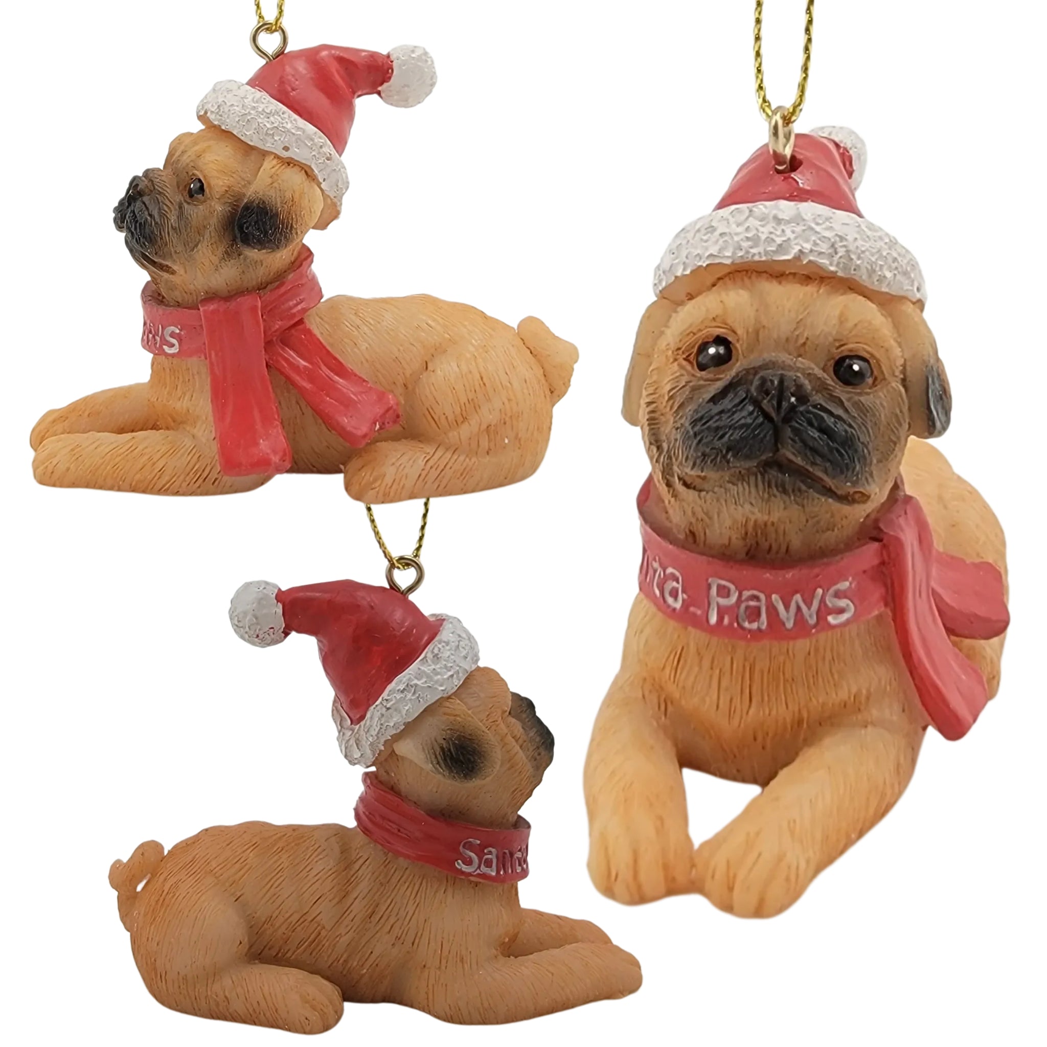 Pug Dog Ornament