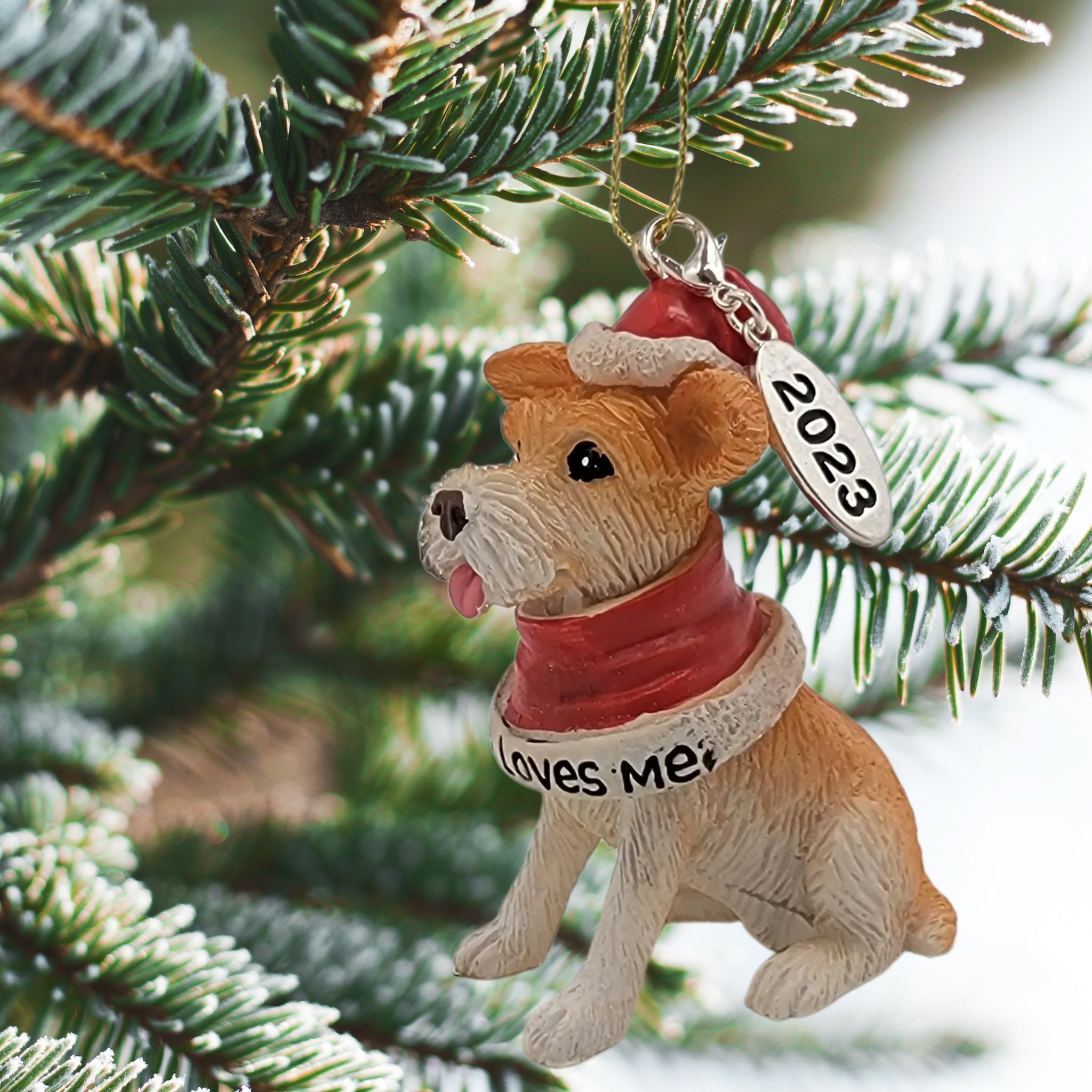 Terrier Dog Ornament