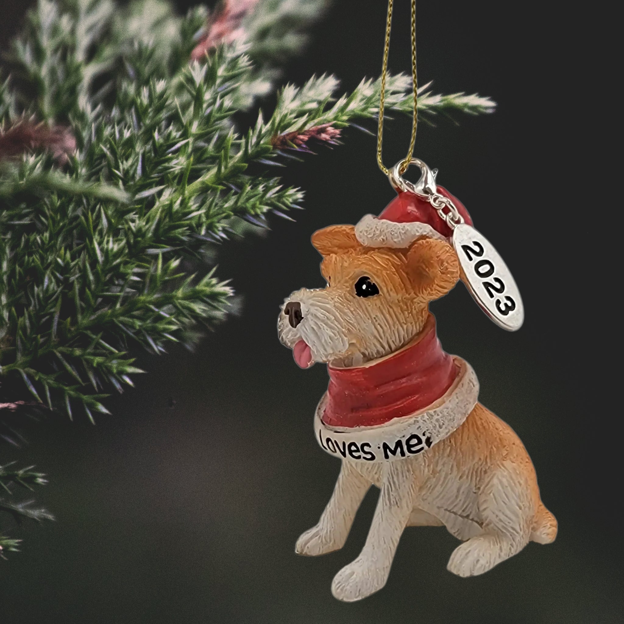 Terrier Dog Ornament