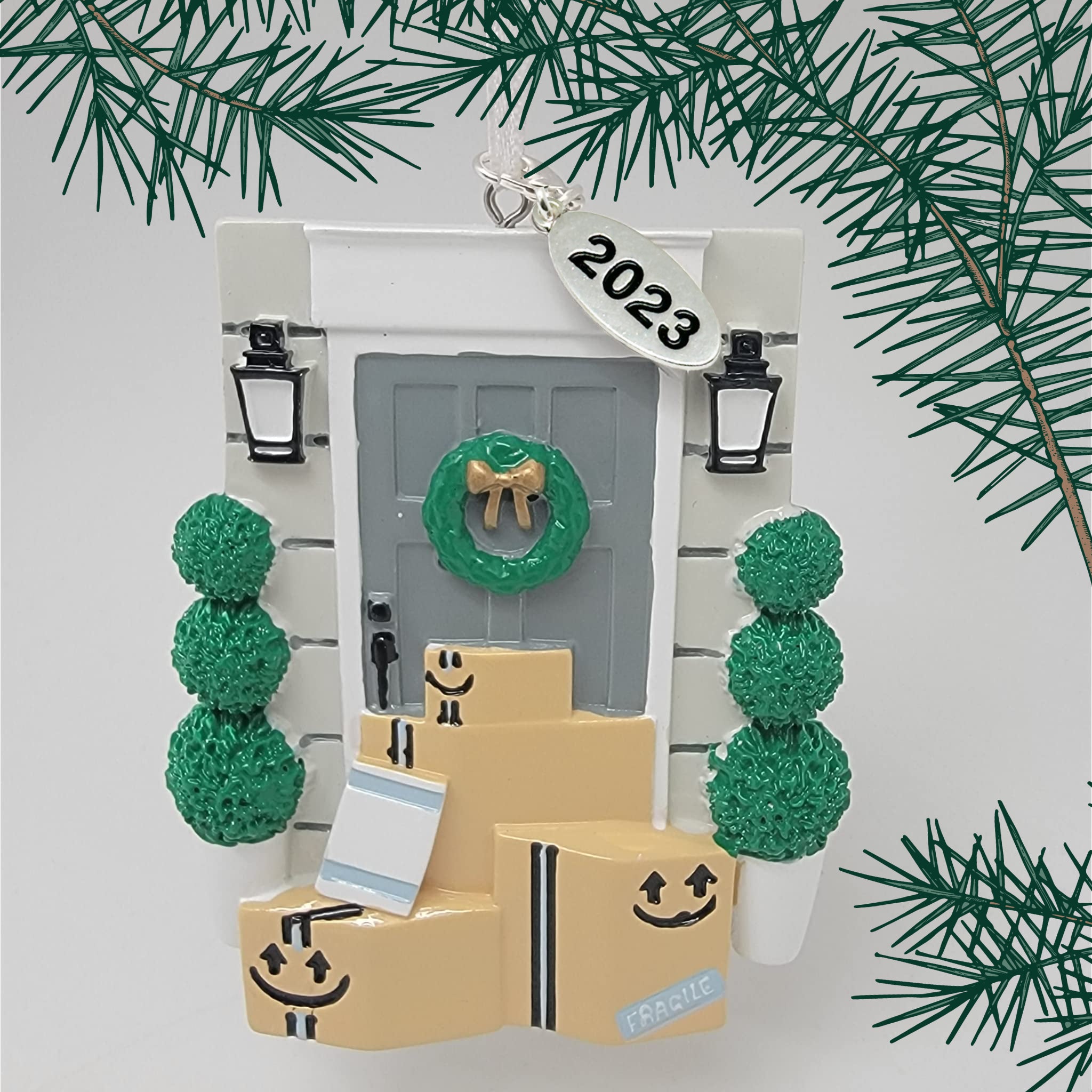 Shopaholic Front Door Ornament