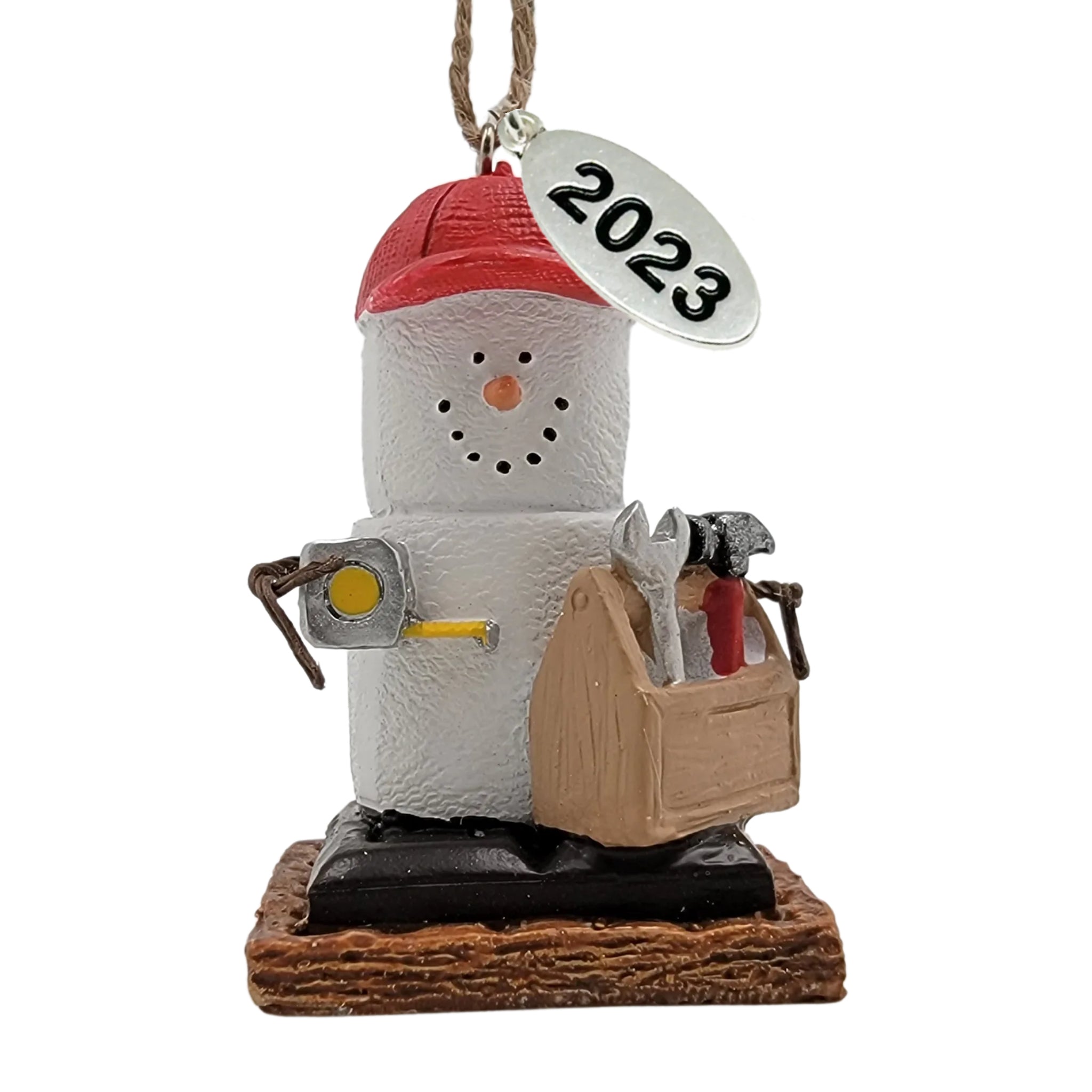 Smores Contractor Handyman Ornament