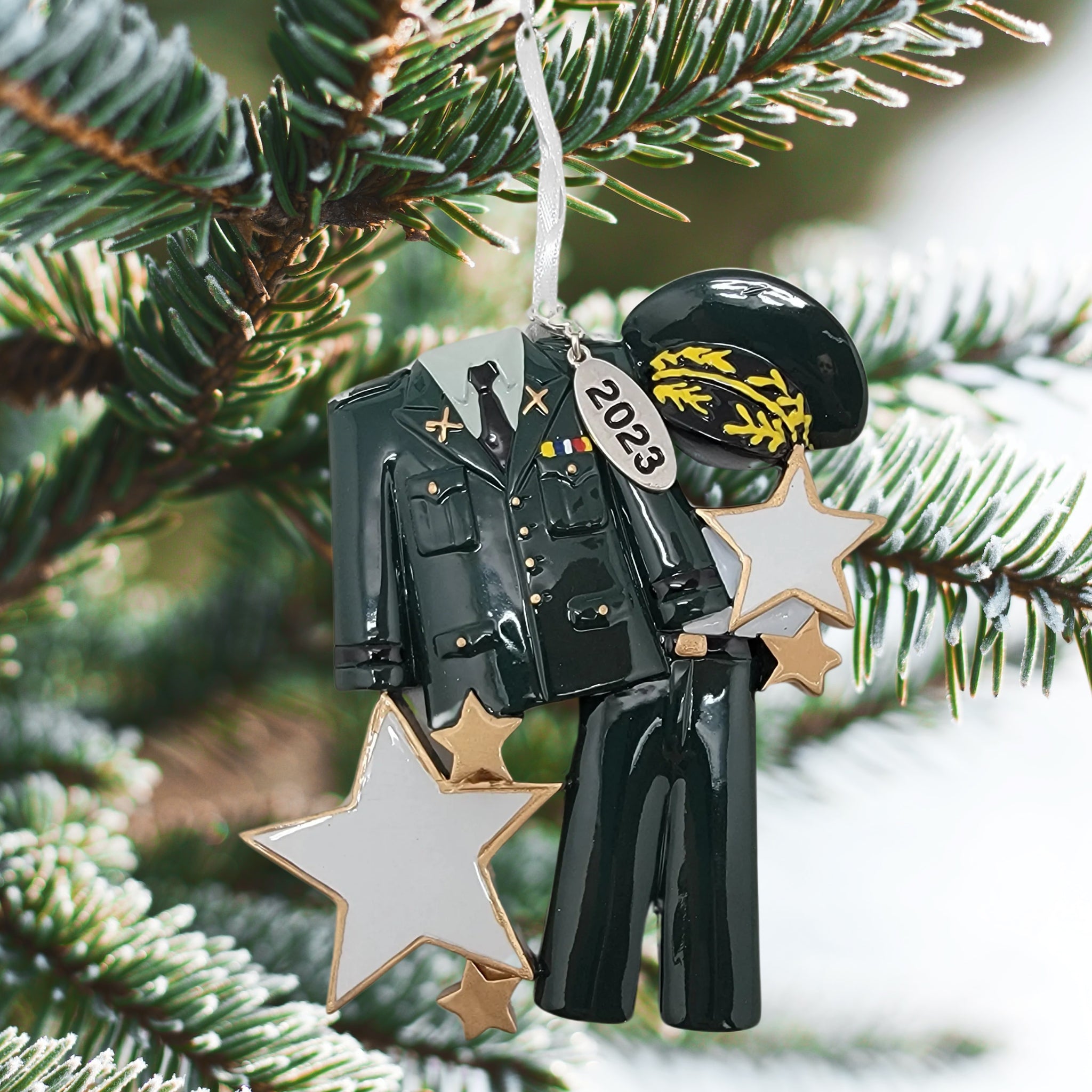 Military USA Army Greens Ornament